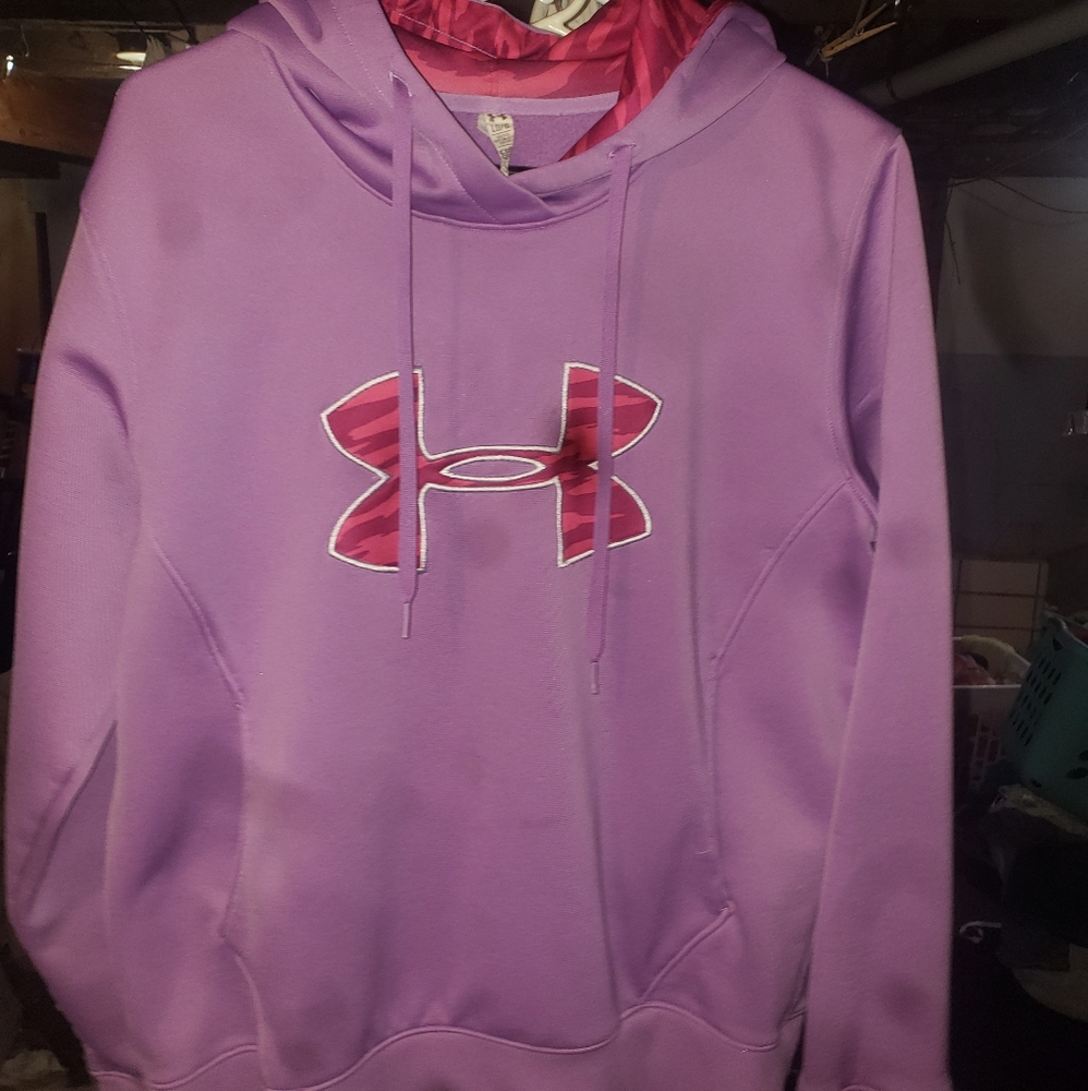 under armor hoodie, Large